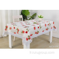 Nappe jetable imprimée en PEVA